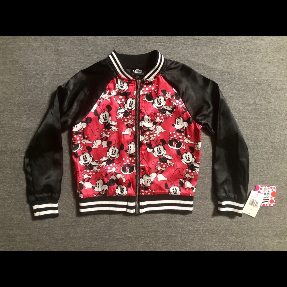 NWT Disney Minnie Mouse Jacket Size Small (7/8)